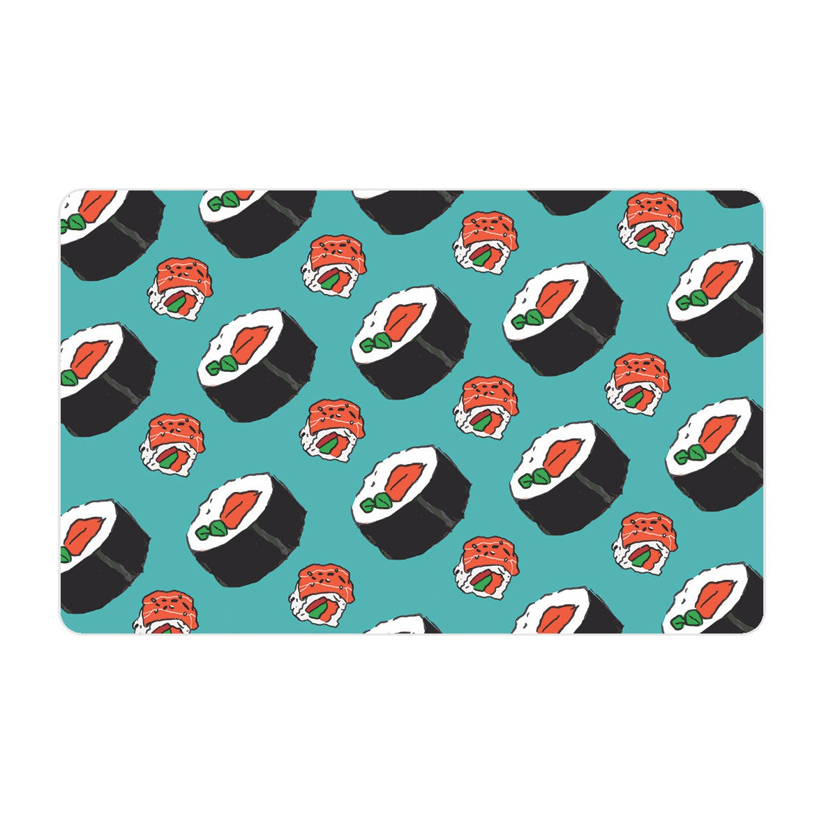 CAPACARD - Película Adesiva Para Cartão - Sushi
