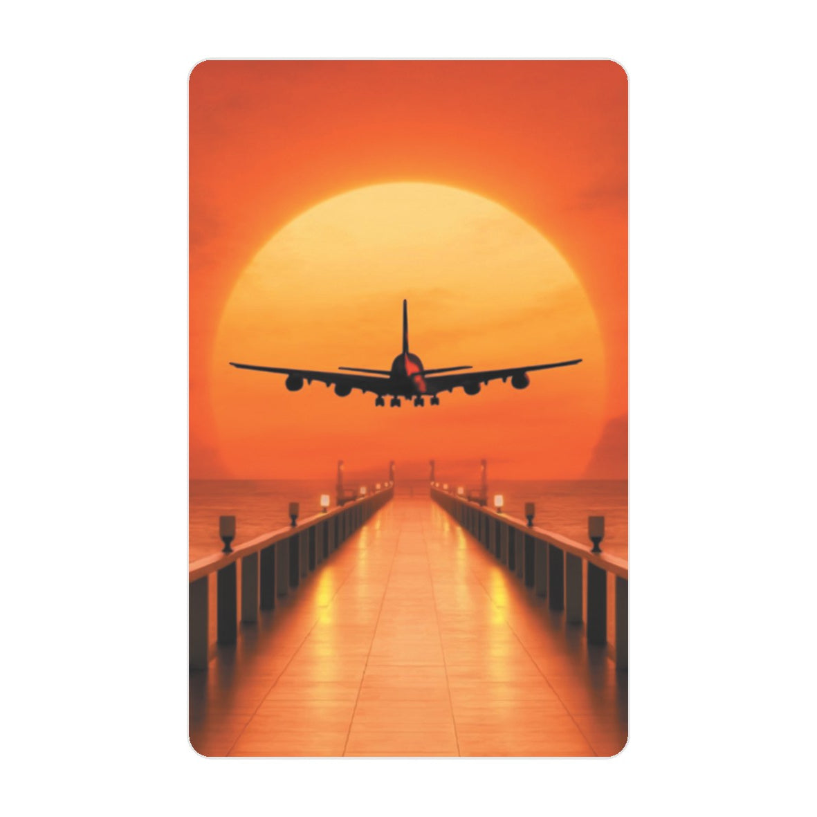 CAPACARD - Película Adesiva Para Cartão -  Pôr Do Sol