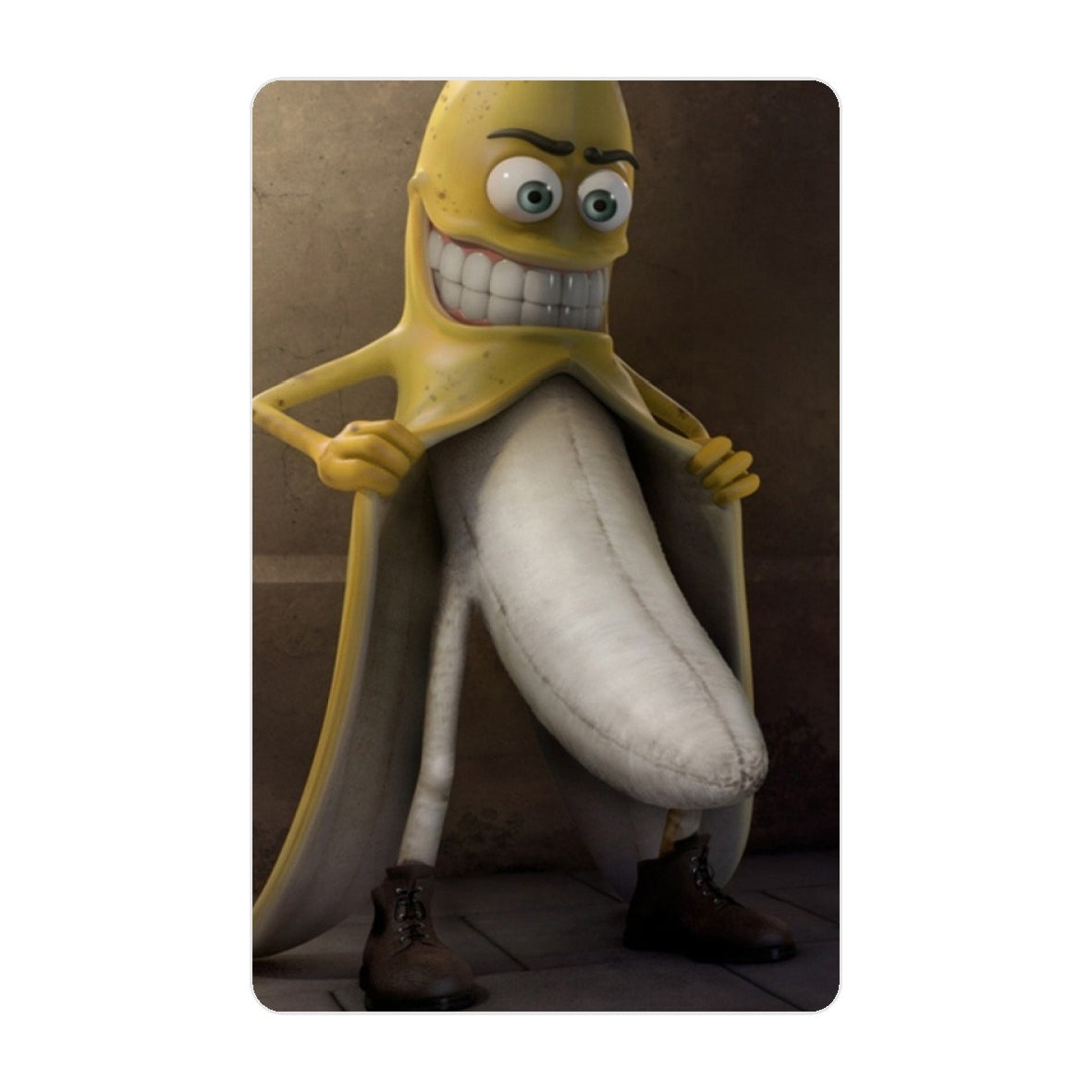CAPACARD - Película Adesiva Para Cartão - Bananinha