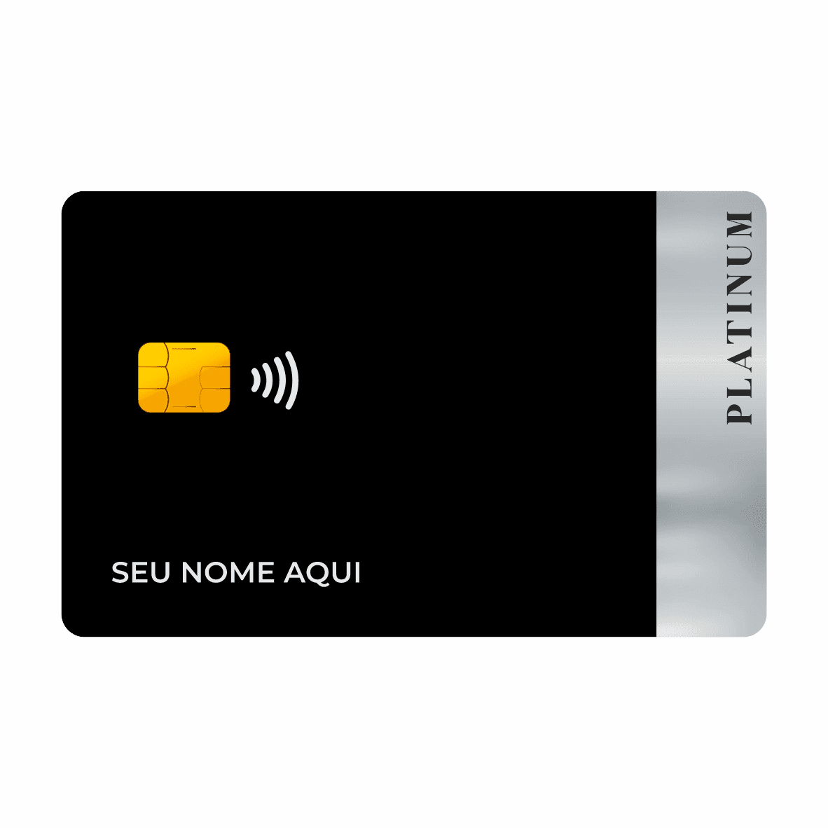 CAPACARD - Película Adesiva Para Cartão Frente e Verso - Platinum