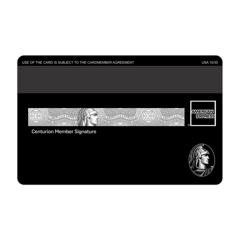 WONDCARD Amex Black Liso