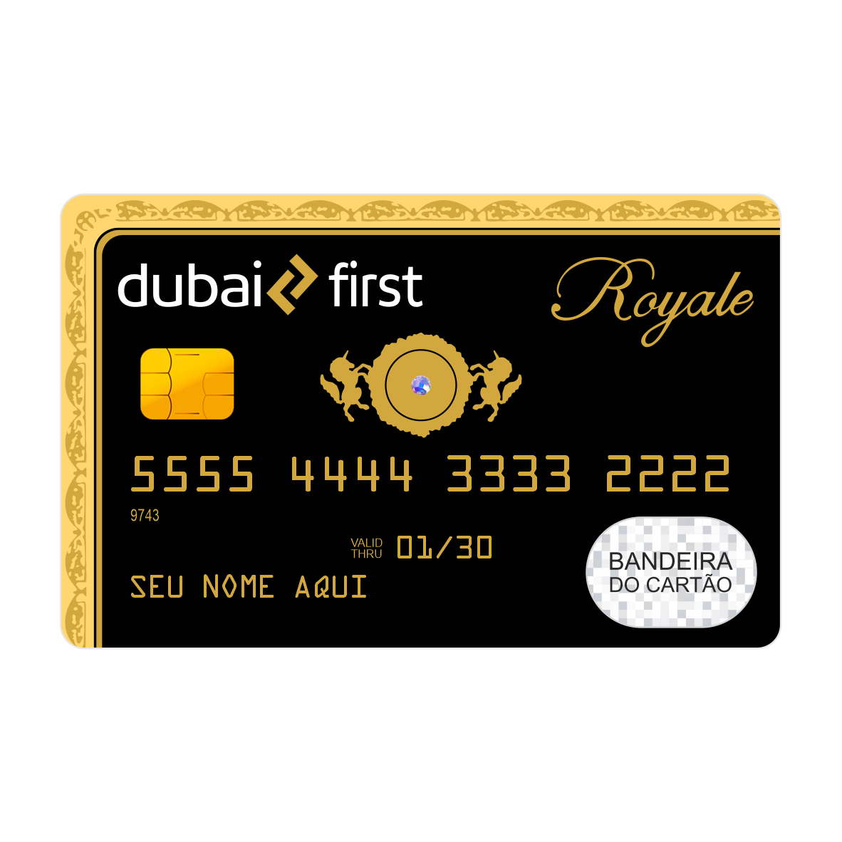 WONDCARD - Cartão De Metal - Dubai First