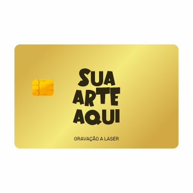 WONDCARD - Cartão de Metal Personalizado