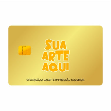 WONDCARD - Cartão de Metal Personalizado
