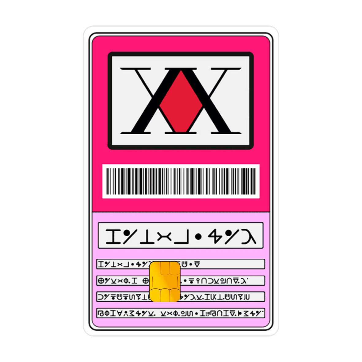 CAPACARD - Película Adesiva Para Cartão - Licença Hunter
