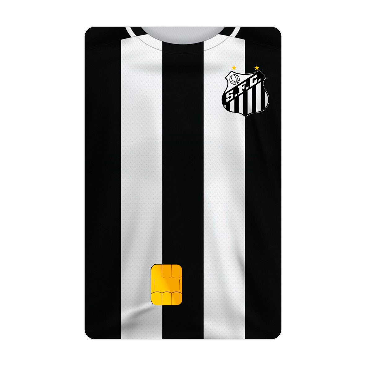 CAPACARD - Película Adesiva Para Cartão Frente e Verso - Manto Sagrado Santos