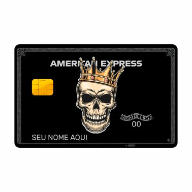 WONDCARD - Cartão De Metal - Amex Mortis Rex