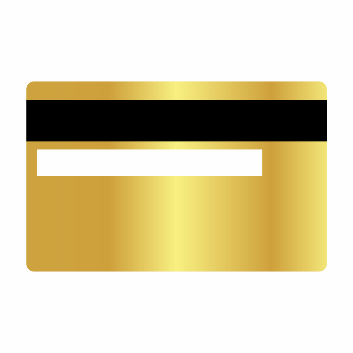 METACARD - Cartão De Plástico Com Impressão Digital UV - Gold