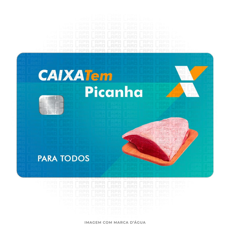 CAPACARD Caixa Tem Picanha - CAPACARD