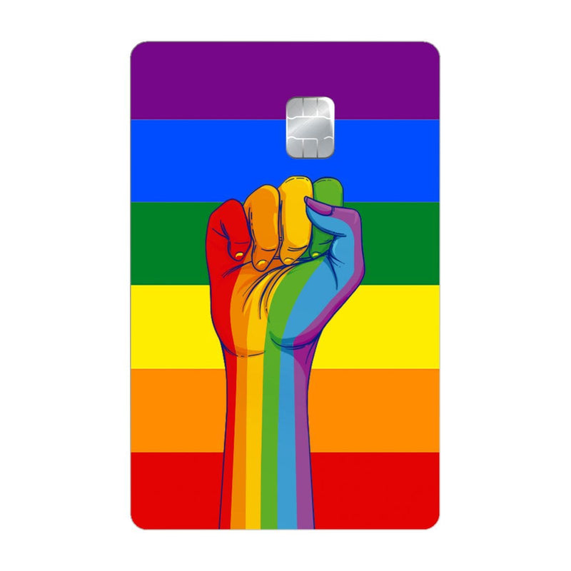 CAPACARD LGBTQIA+ Punho Colorido - CAPACARD