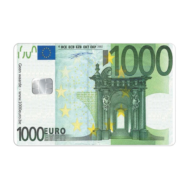 CAPACARD Nota de 1000 Euro - CAPACARD